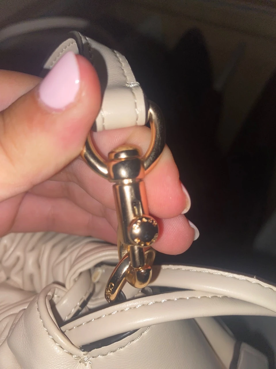 bolsa mala Coach Faye Shoulder beige crème lindissima sans défauts – photo 16